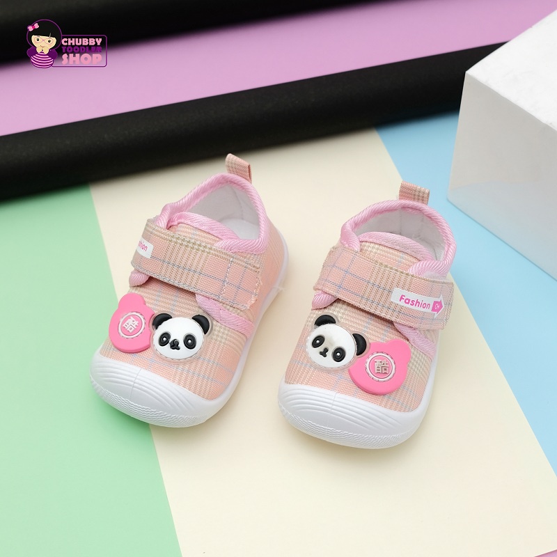 SH2255 SH2258 GLORYKIDZ Sepatu prewalker citcit cicit bunyi anak bayi balita sound baby shoes cit cit Beruang bear kucing cat dapat box packing