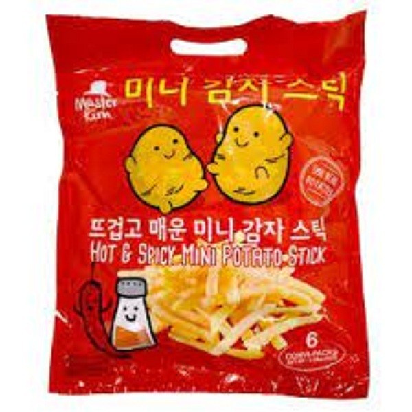 

Master kim hot & spicy potato stick 96gr