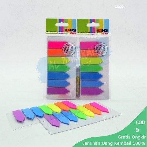 

Sticky Note Notes BIG6020 44x12 7 Warna