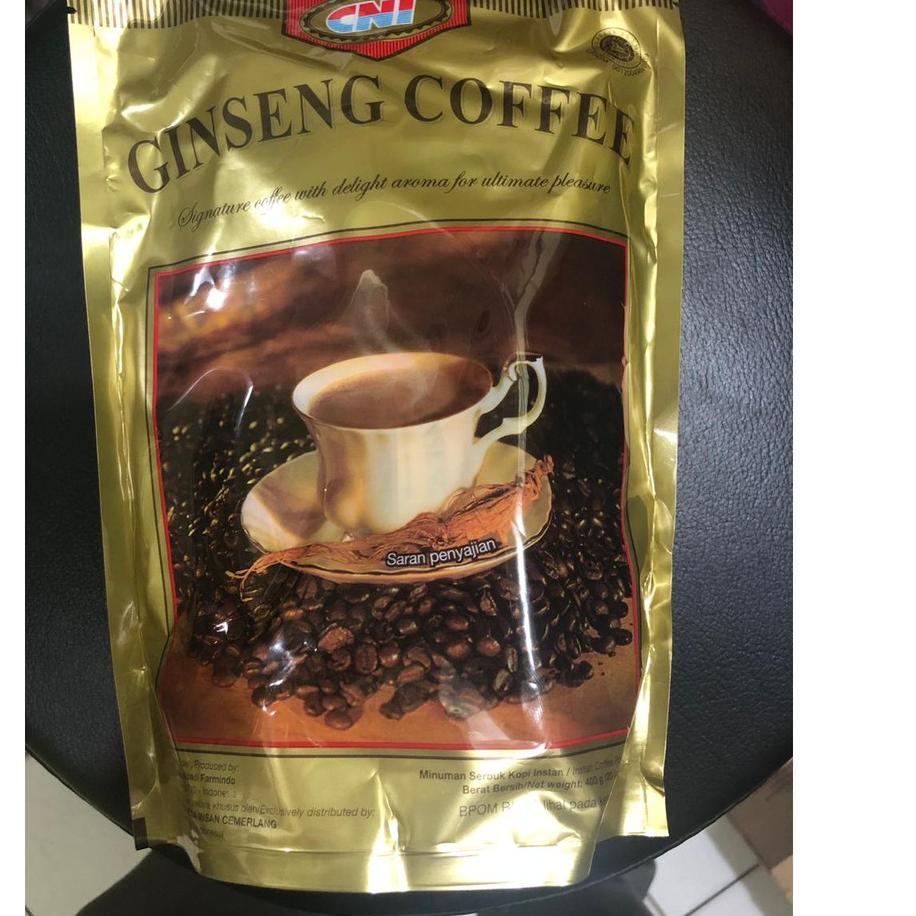 

✮ GINSENG COFFEE CNI ISI 20SACHET KOPI CNI ✹