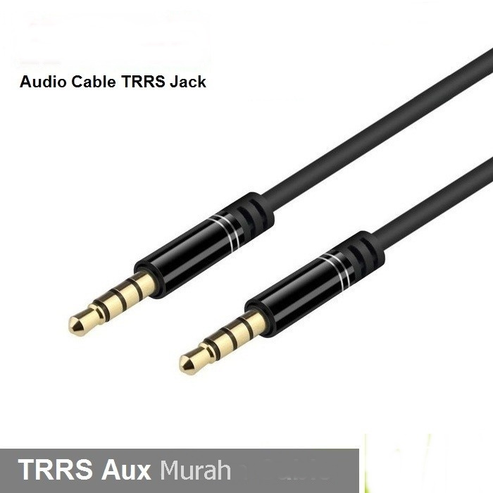 Murah Meriah Kabel Audio Aux 6.5mm Semua prangkat smart phone pc DLL