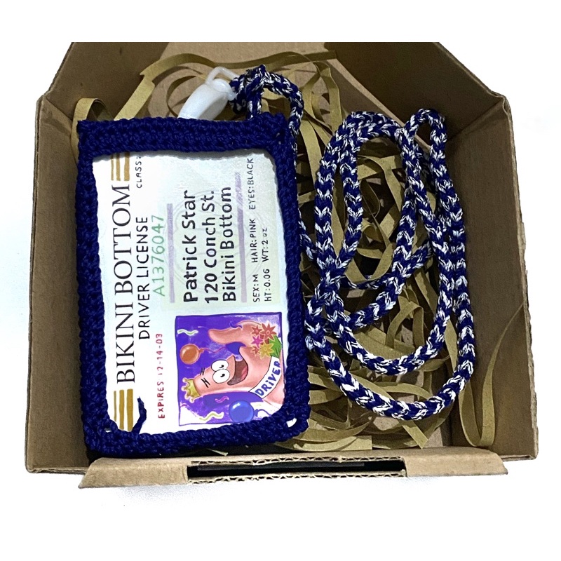 

Name Tag Rajut / Name Tag ID Card rajut