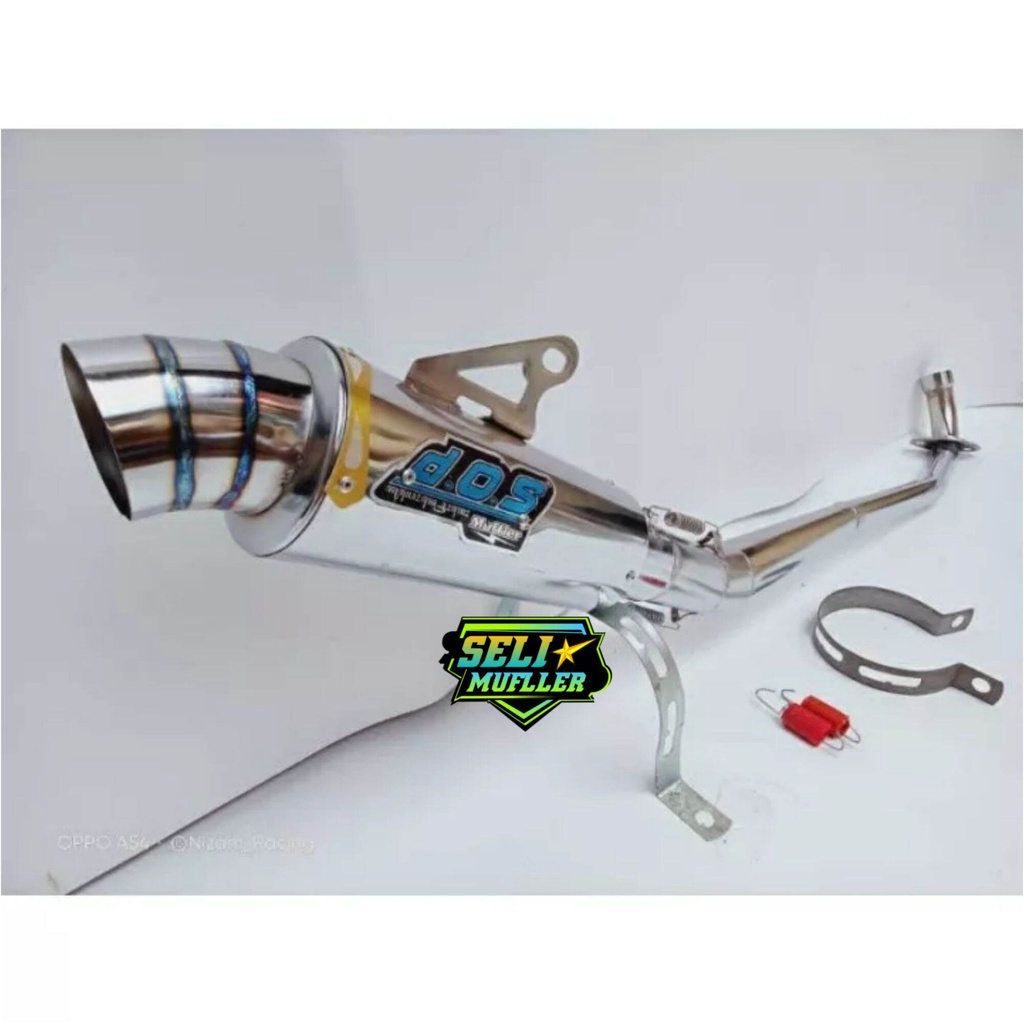 knalpot racing dos motor karisma Supra x 125 Vega r Revo lama absolute revo