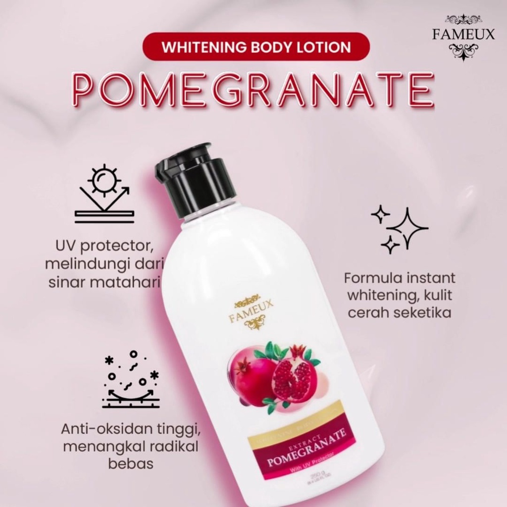 CS1-BODY LOTION EXTRACT POMEGRANATE KEMASAN 250ML/COD