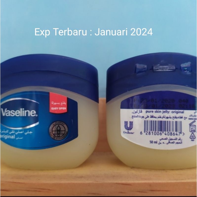 Vaseline Original Asli Arab Saudi 50ml