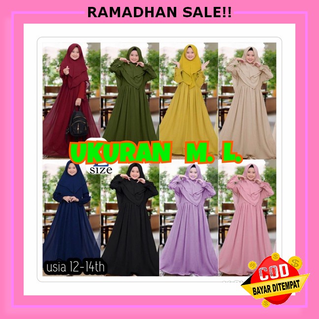 Kaftan Anak Murah / Kaftan Velvet Renda Import / Andrean Kid / Baju Lebaran Anak Usia 3-5 Tahun / Dr
