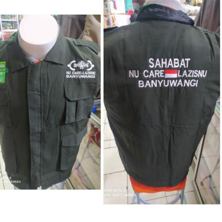 ✼ Rompi Lazisnu bordir depan belakang ➲