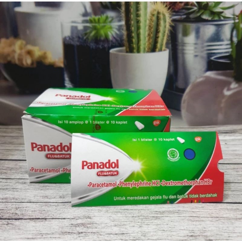 Panadol Hijau Flu dan Batuk