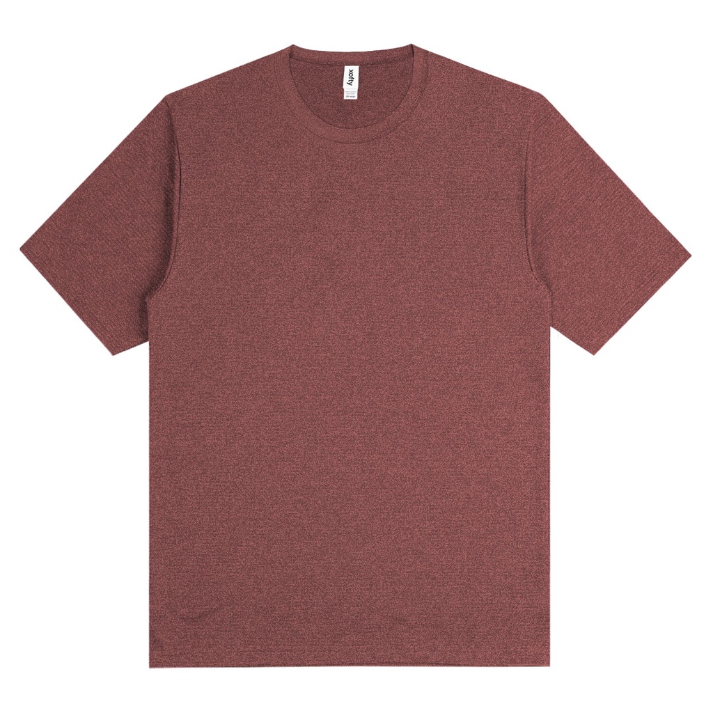 Xofty Tees Static O-Neck Cotton 30s 2 Tone Red