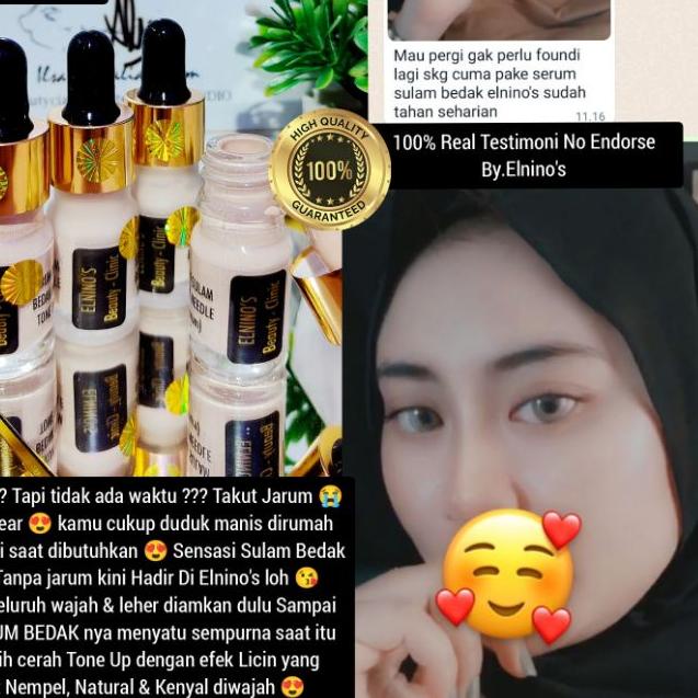 ➪ CUSHION SERUM SULAM BEDAK TONE UP TREATMENT [ELNINO'S BEAUTY CLINIC] ➥