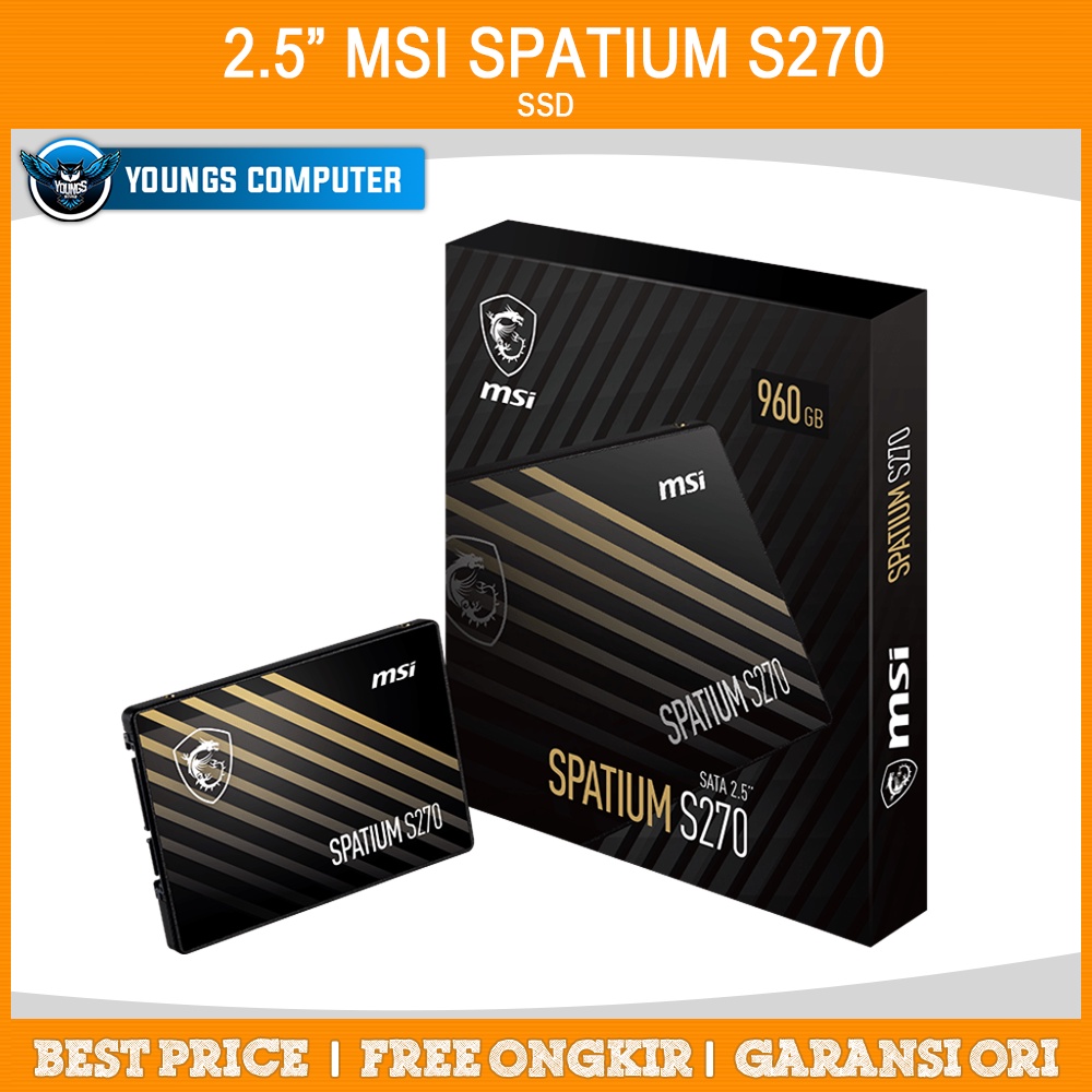 SSD MSI SPATIUM S270 ( 120GB / 240GB ) 2.5&quot; SATA III