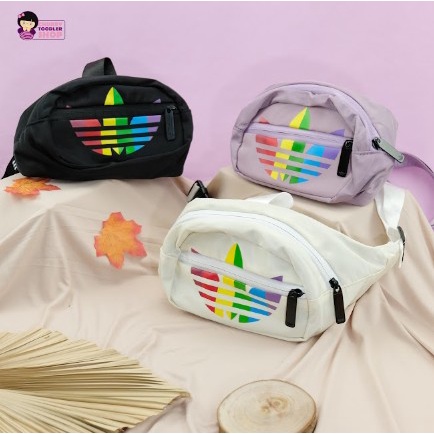 littlekiddoss Tas Waistbag Wanita Tas Pinggang Olahraga Import Tas Slempang Remaja BA2221 BA2221N