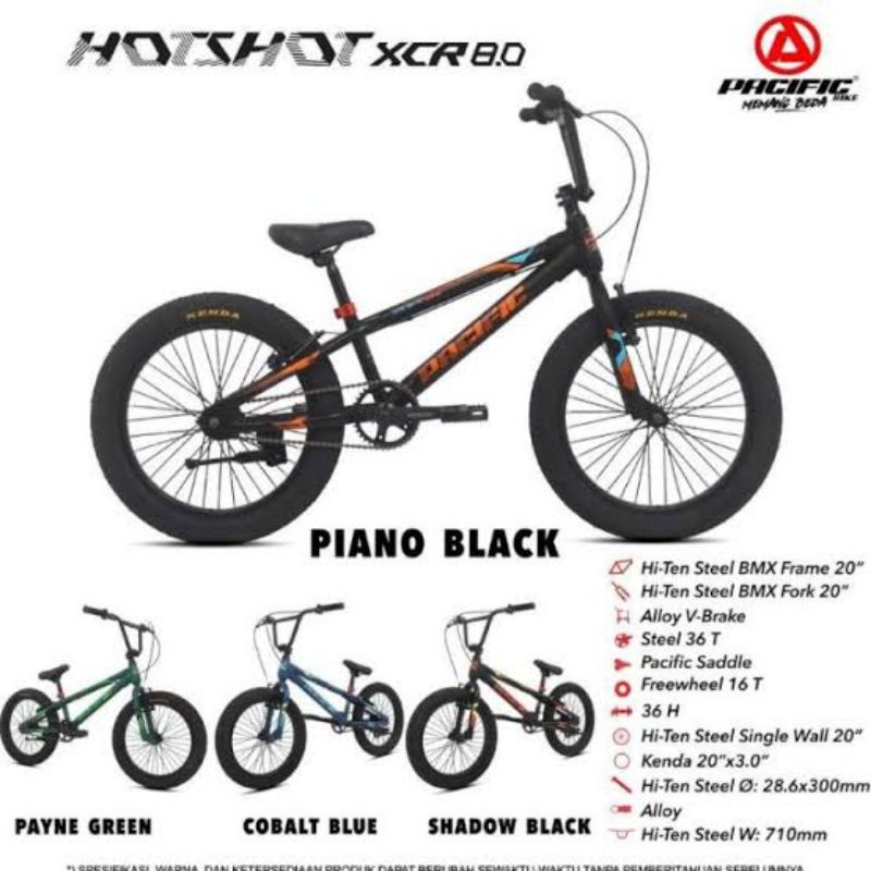 20" BMX pacific Hotshot XCR 8.0