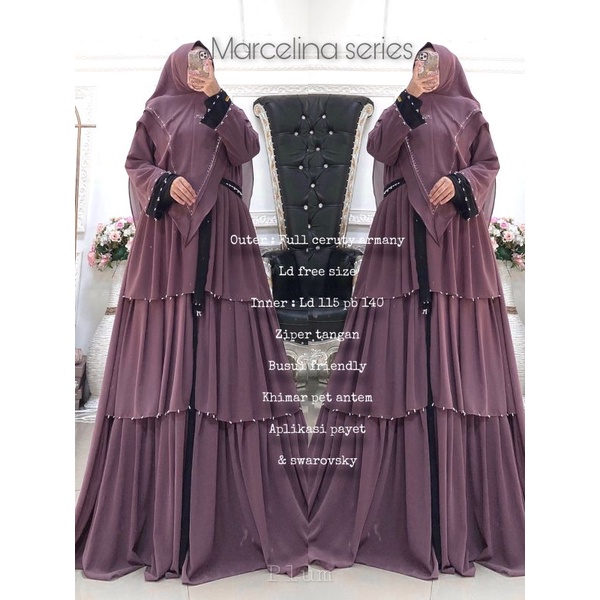 GAMIS Syar'i SET OUTER MEWAH KONDANGAN PREMIUM