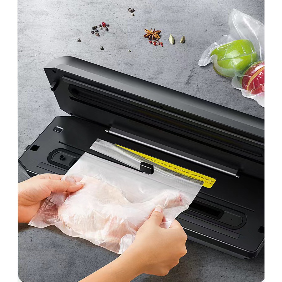 Pompa Vacuum Sealer Automatic Sealing Machine 80 KPA - HP-9008 - Silver