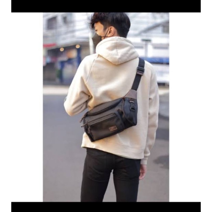 WaistBag Waist Bag / SlingBag Terbaru 2023 / Tas Selempang Tas Pinggang Anti air Pria Wanita