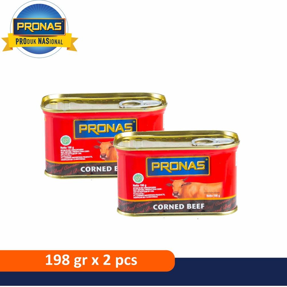 

Ote30 Pronas Kornet Sapi Regular 198 g dalam kemasan Kaleng EOE bundling 2 pcs ,.,.,.,,