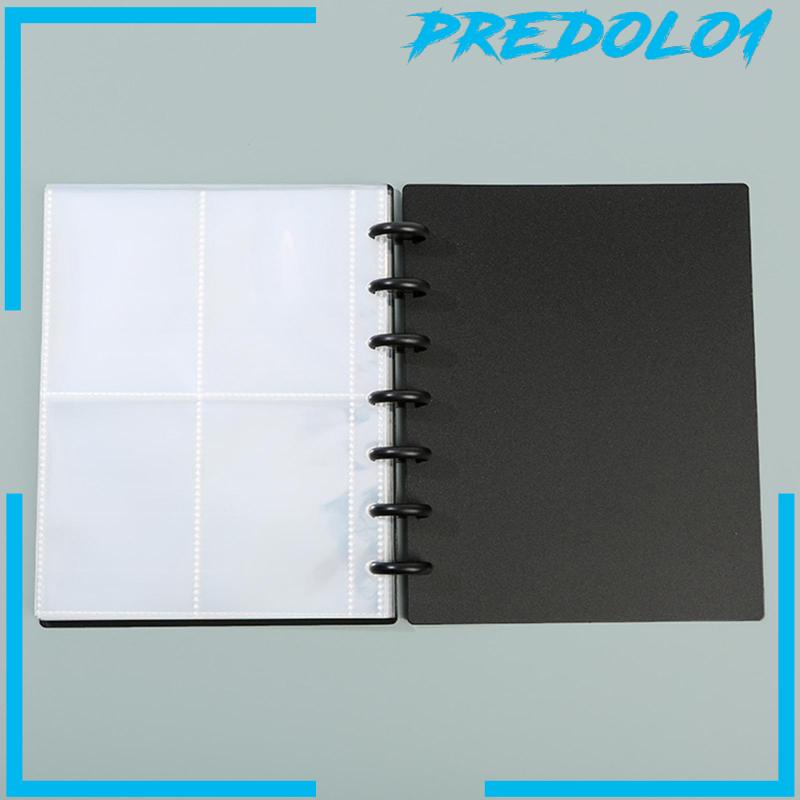 [Predolo1] Album Foto Mini Portable 3inch Photocard Sleeve 7holder Binder Putih