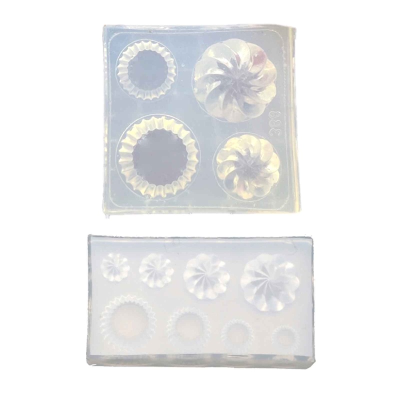 Siy Cupcake Holder Bentuk Cetakan Silikon 3D Mini Epoxy Resin Mold DIY Dekorasi Kue Cetakan Permen Untuk Rumah Baking, Kerajinan Makin