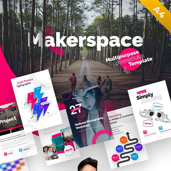 

NS Makerspace Multipurpose Potrait Powerpoint Presentation Template