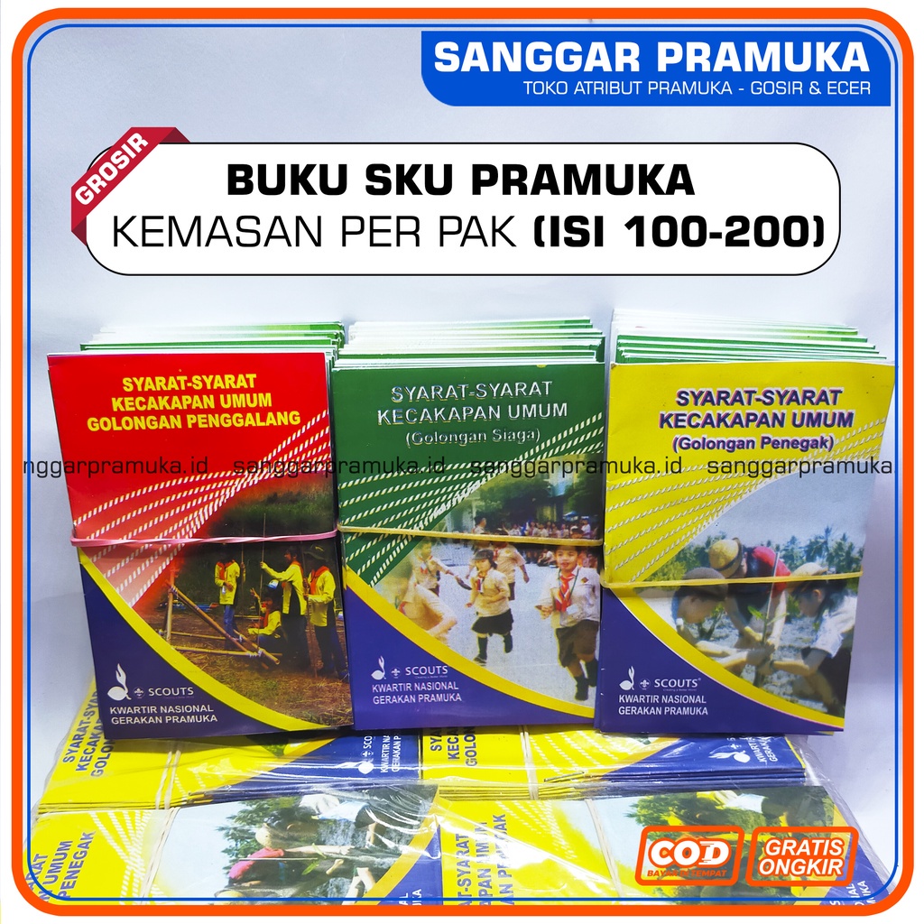 

1 Pack Buku SKU Pramuka isi 200