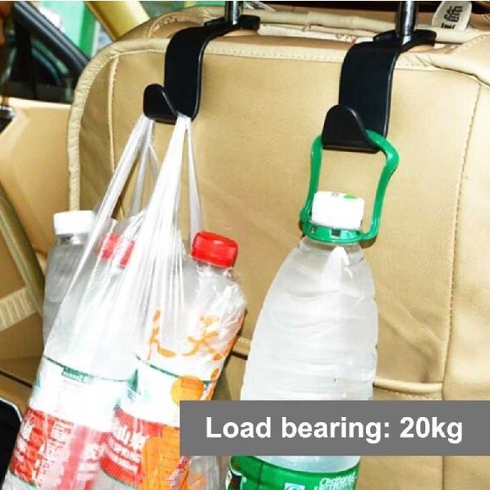 Gantungan Organizer Barang Mobil Headrest Hook