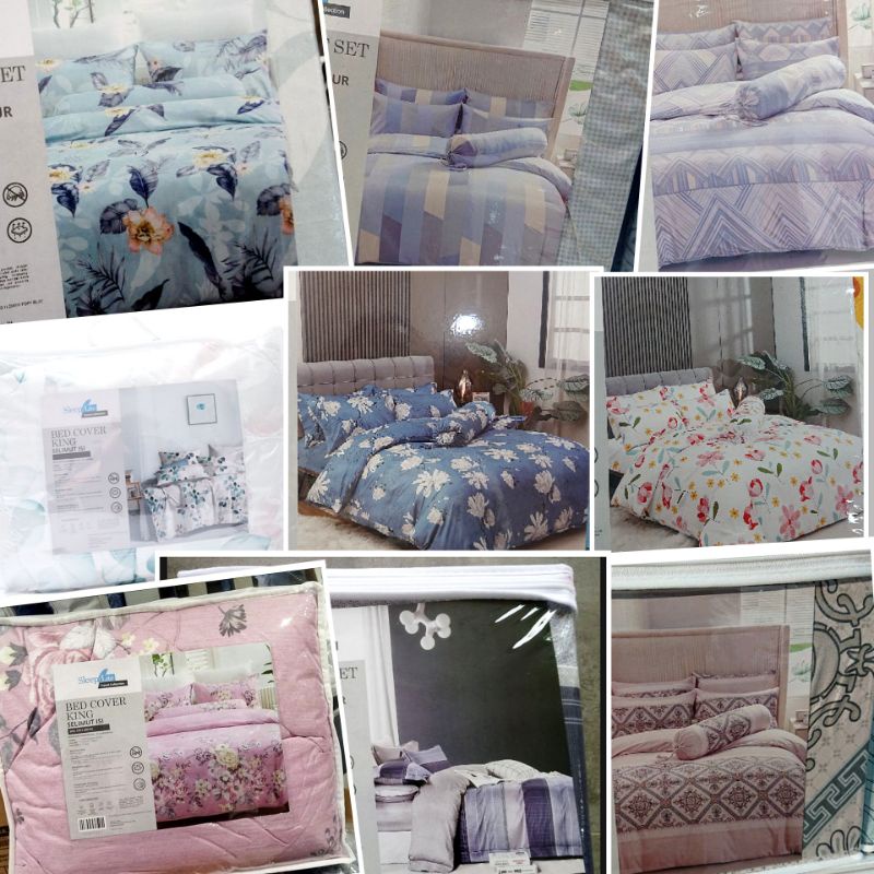 sprei ace hardware sleeplite krishome microfiber size 120 160 180