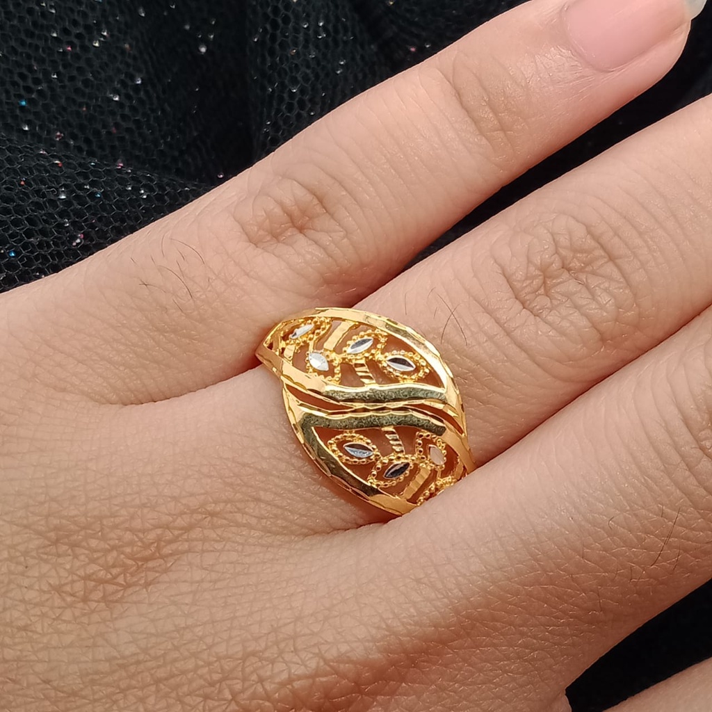 Cincin emas 17k - 2.1 gr kadar 750 - 4157