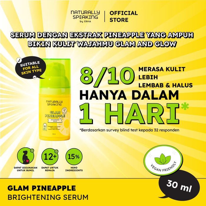 Naturally Speaking - VP Yummy Bright Skin - Paket Glowing