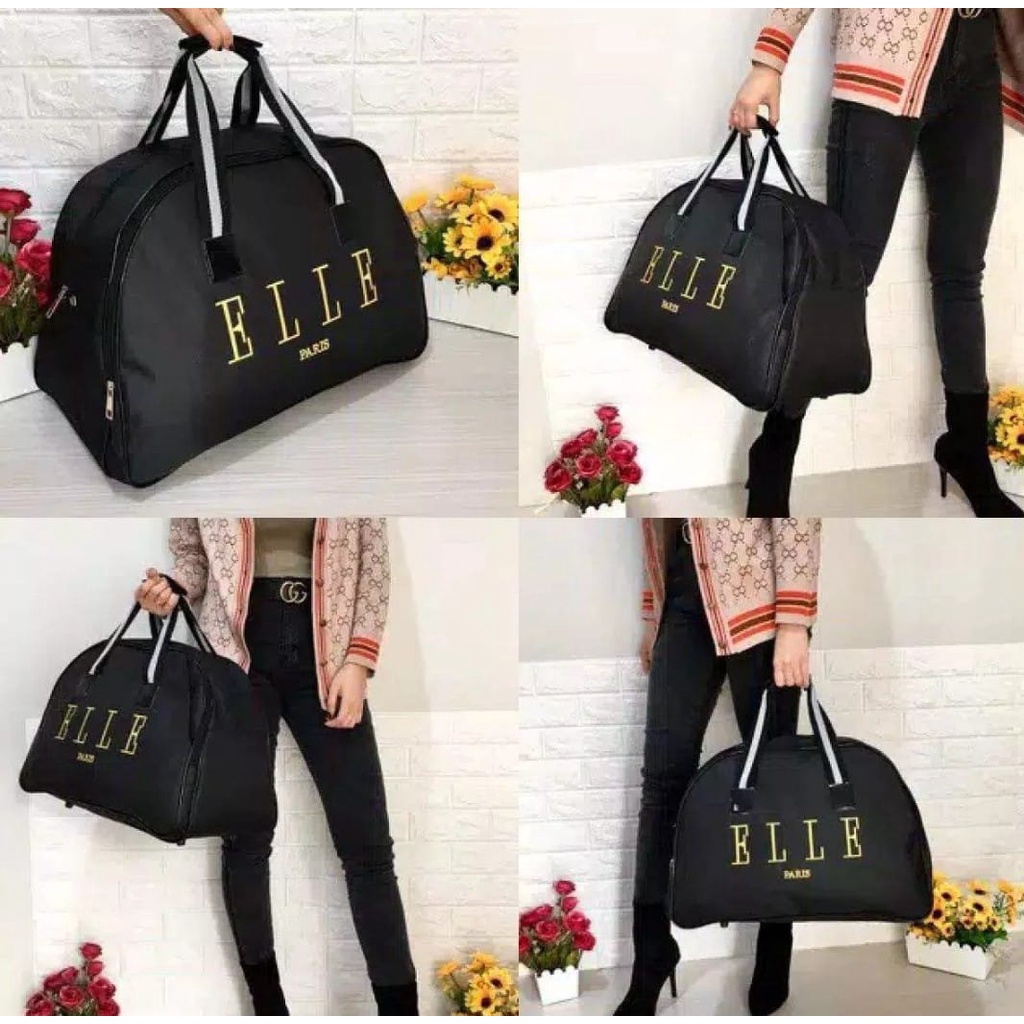 Tas Travel Bag Tas Pakaian Tas Baju Tas Jinjing Tas Piknik Tas Bepergian Tas Mudik Elle Bag