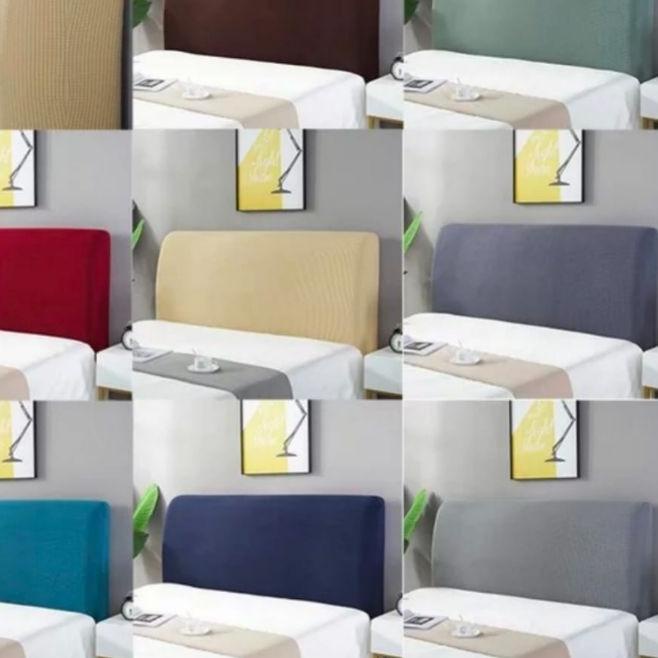 ♤ Cover bed HEADBOARD size 180cm/PENUTUP sandaran tempat tidur elastis ☃