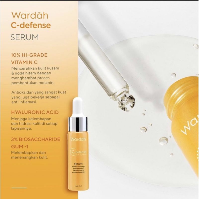 Wardah C-defense Serum vitamin C