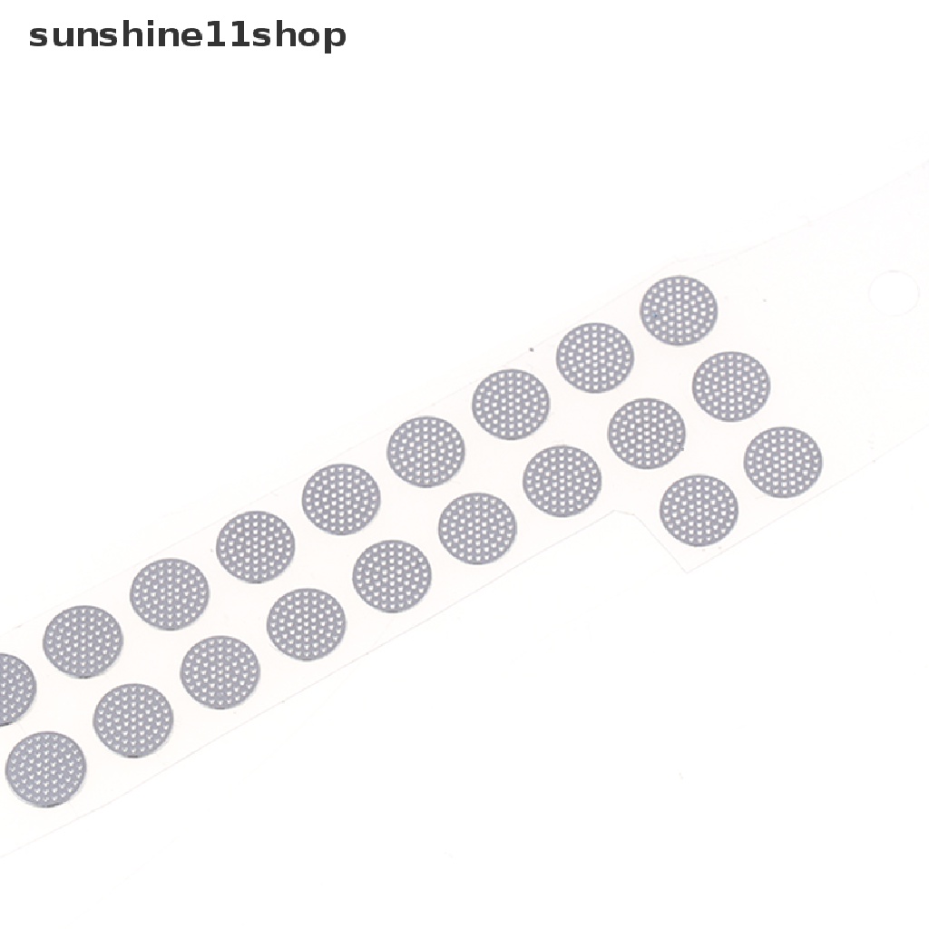 Sho 20Pcs In-ear Earphone Filter Dust Net Earbuds Jaring Baja Tahan Debu Dengan Lem 4.0-5.0mm N