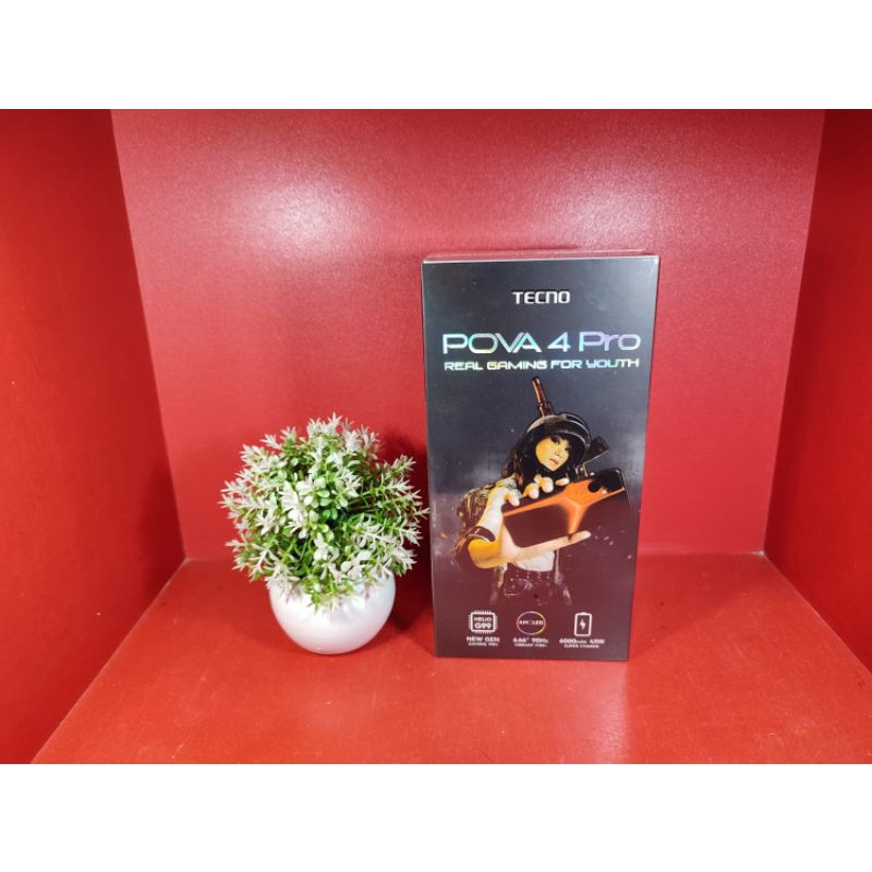 Tecno pova 4 pro 8/128 garansi resmi