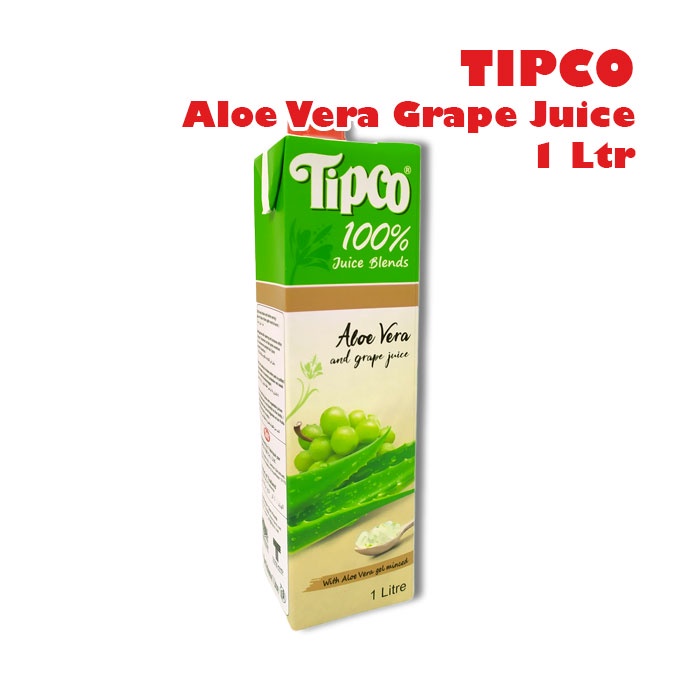 TIPCO Aloe Vera Grape Juice Jus Anggur dan Lidah Buaya 1 Ltr