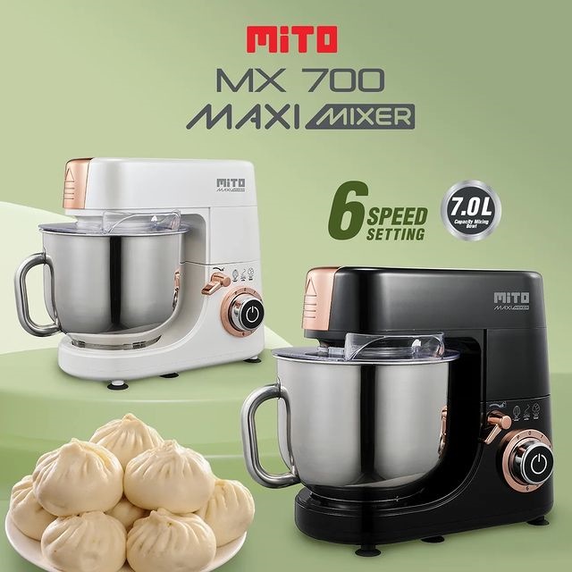 MITO STAND MIXER MAXI MX 700 KAPASITAS 7 LITER