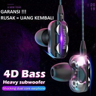 Headset Handsfree Earphone HF GMA JB-11 Purebass Music With Mic 4.6