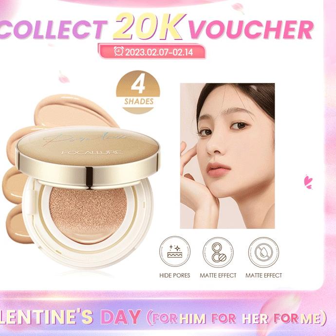 Star FOCALLURE Poreless BB Cushion Foundation Full Coverage ??
