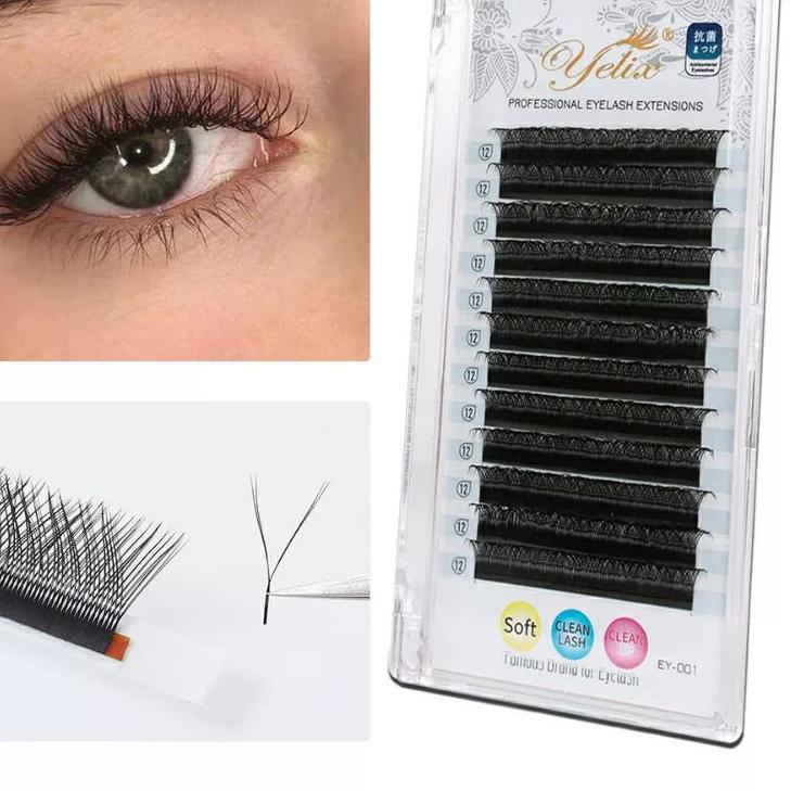♛ YELIX YY LASH / Y SHAPE EYELASH ➾