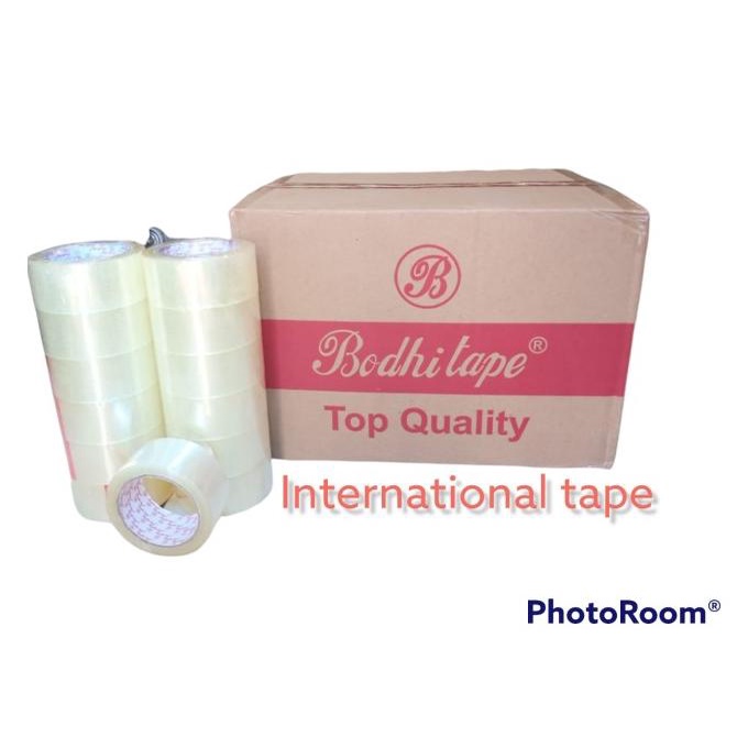 

Lakban OPP lakban BODHI " bening coklat 48mm x 100 yard TAPE "PERDUS