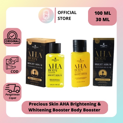 Qeila - Precious Skin AHA Brightening &amp; Whitening Booster Body Serum | Harga Terjangkau !!!!!