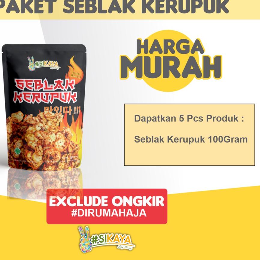 

☜ Paket Seblak Kerupuk Pedas Only-Sikaya ➸