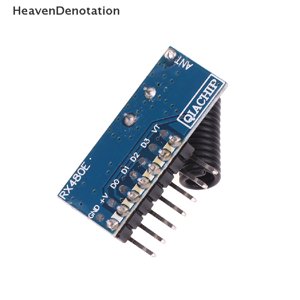 [HeavenDenotation] Rx480e-4 433mhz Wireless Coding Transmitter Decoding Receiver Modul 4ch Output HDV