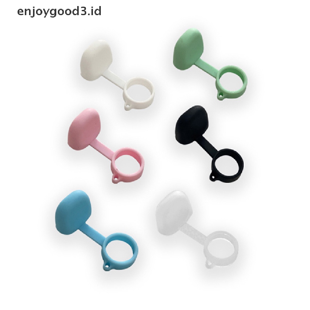 【 Rready Stock 】 10PCS Silicone Case Cap Waterproof Anti-Drop Hanging Ring And Hanging Rope Applicable To Relax Silicone Protective Sleeve Dust Cap Hanging Chain （ ID ）