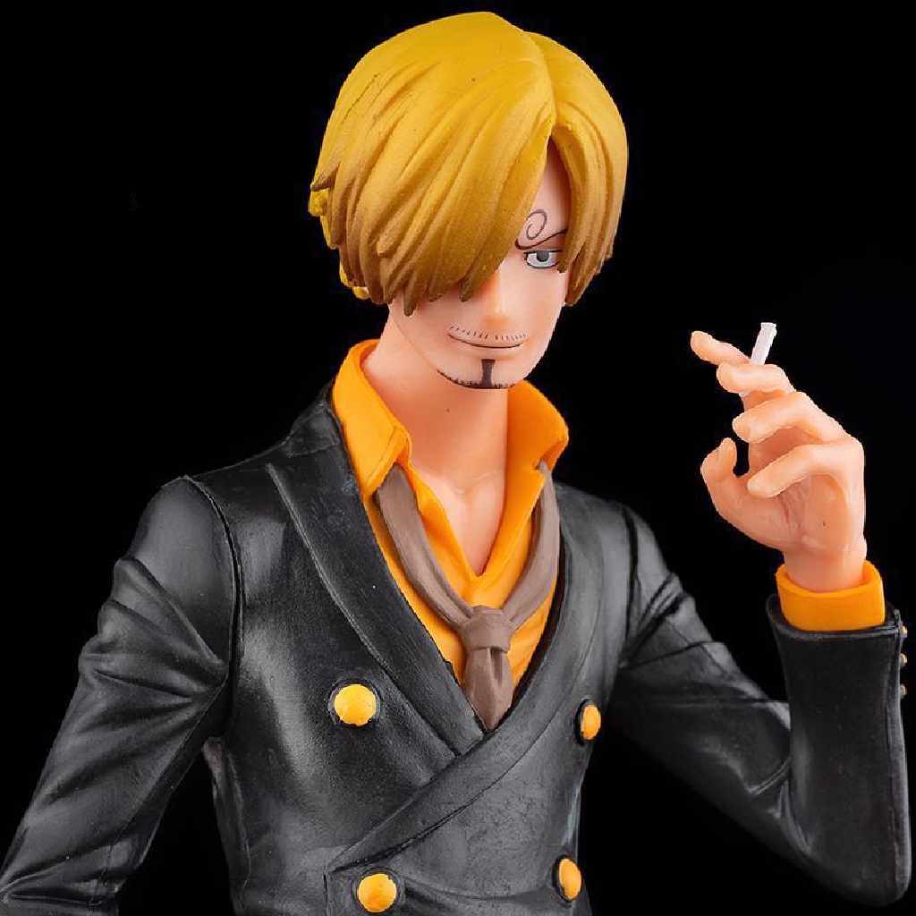 Xo Anime One Piece Sanji Smoking Insert Grandista PVC Action Figure Model Boneka OL