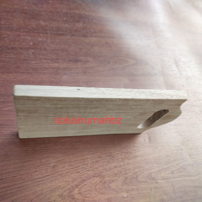 TALENAN KAYU 23 X 13 X 1.3 CM 240G TEBAL SUPER MASAK DAPuR TATAKAN