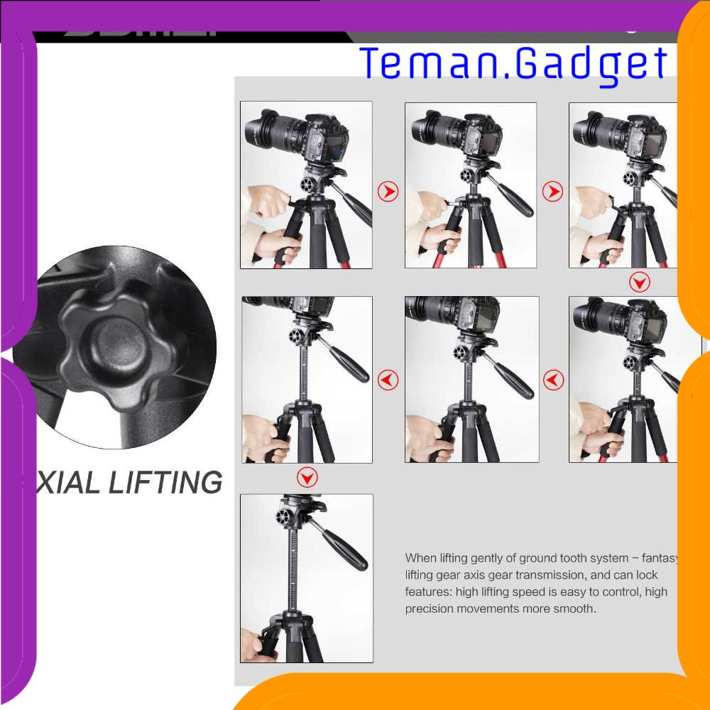 TG - KMR ZOMEI Professional DSLR Tripod &amp; Pan Head - Q111