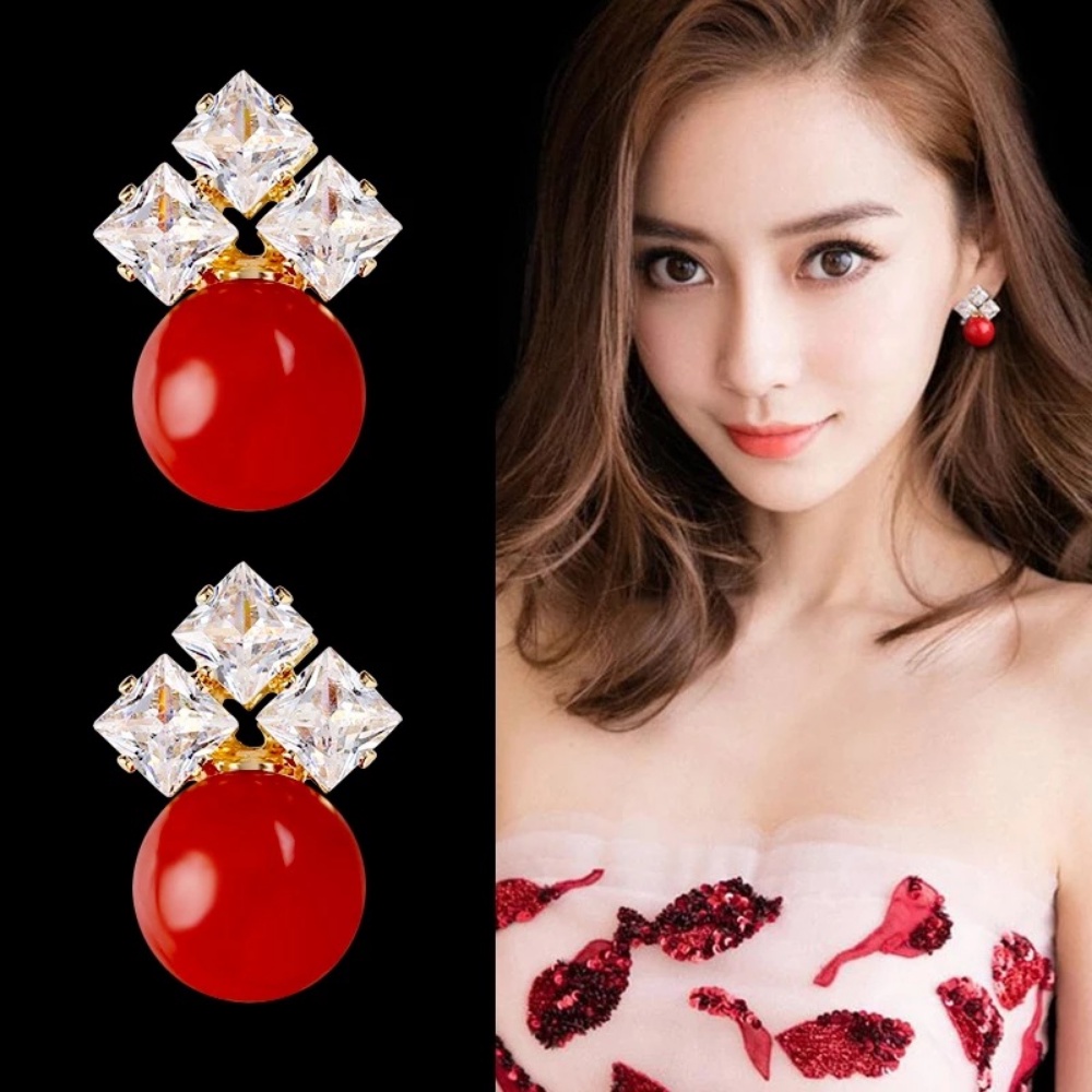 Deartiara Temperamen Korea, Fashion, Anting Serbaguna, Anting Trendi, Anting Mutiara Imitasi Bermutu Tinggi