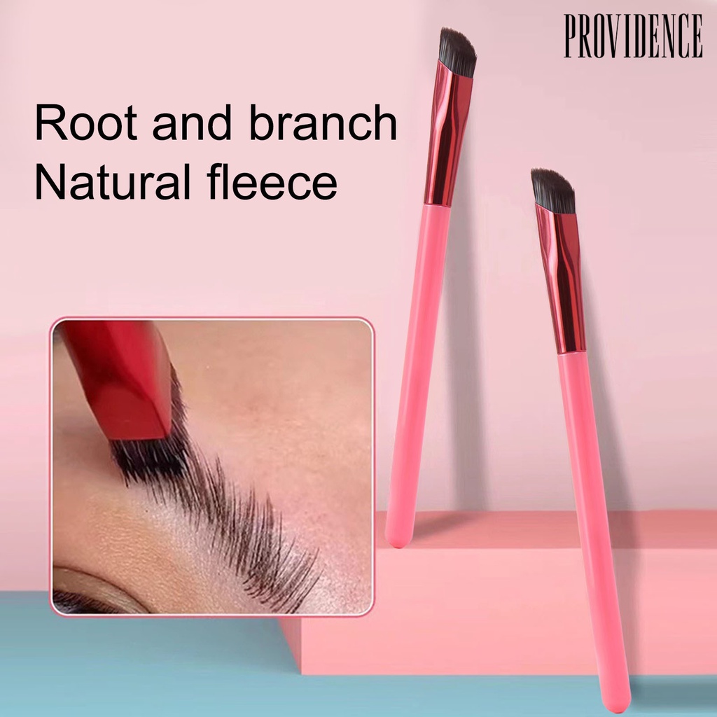 Providence Sikat Alis Lembut Padat Bulu Tiga Dimensi Desain Bevel Efek Alami Multi-Fungsional Liar Sikat Alis Hairline Brush Digunakan Di Rumah