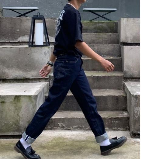 ۝ Celana Denim Selvdege Accent Original Zeon Denim 14Oz ☻